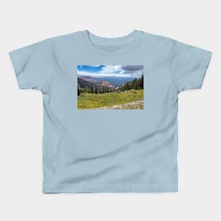 Park Road View - Cedar Breaks - Utah Kids T-Shirt